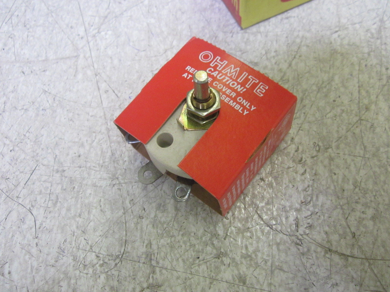 OHMITE RJS25K 25K OHMS 50W MODEL J RHEOSTAT  *NEW IN BOX*