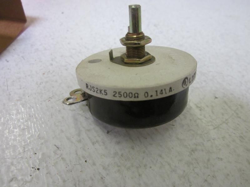 OHMITE RJS2K5 2500 OHM MODEL J RHEOSTAT *NEW IN BOX*