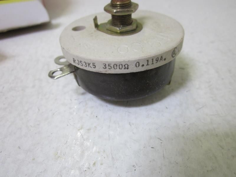OHMITE RJS3K5 3500 OHM MODEL J RHEOSTAT *NEW IN BOX*