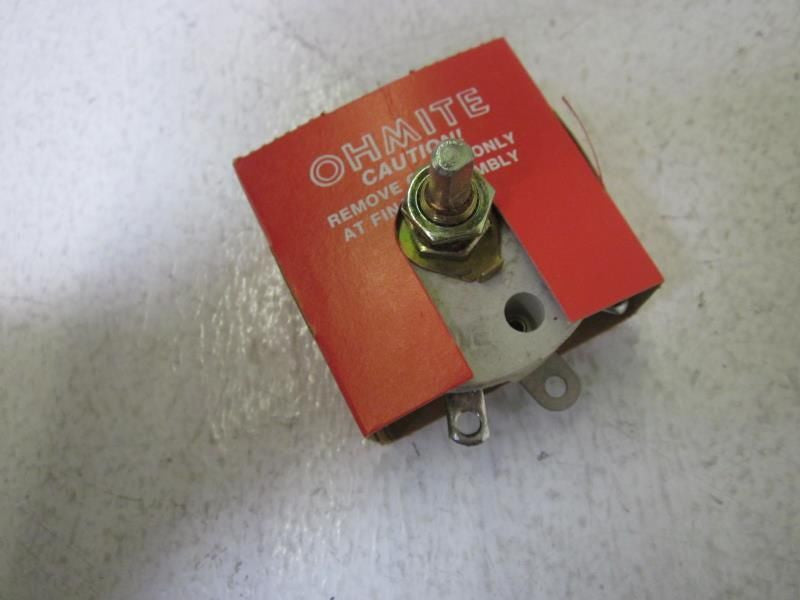 OHMITE MODEL J RJS5K0 RHEOSTAT POTENTIOMETER 50 WATT 5000 OHM *NEW IN BOX*