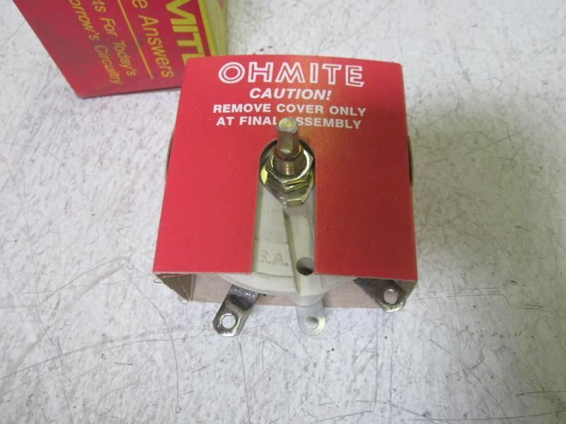 OHMITE RKS2K0 2000 OHM MODEL K RHEOSTAT *NEW IN BOX*