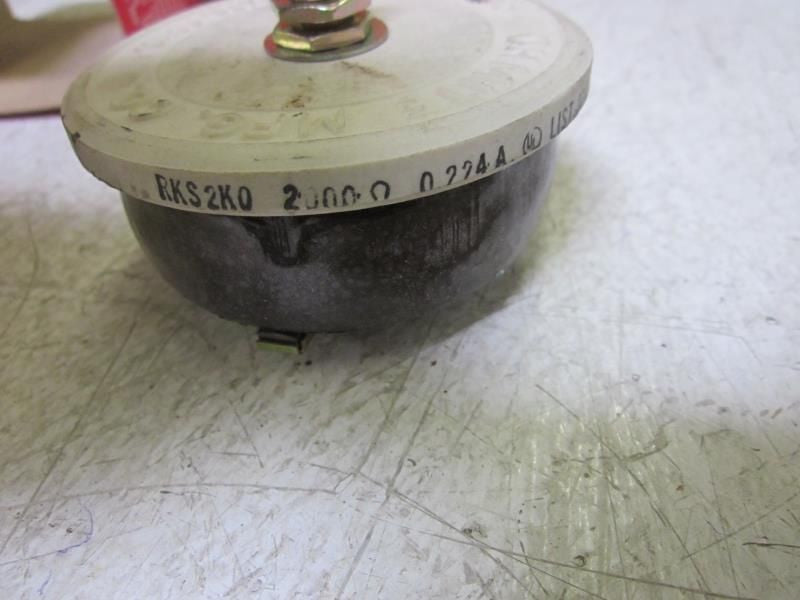 OHMITE RKS2K0 2000 OHM MODEL K RHEOSTAT *NEW IN BOX*