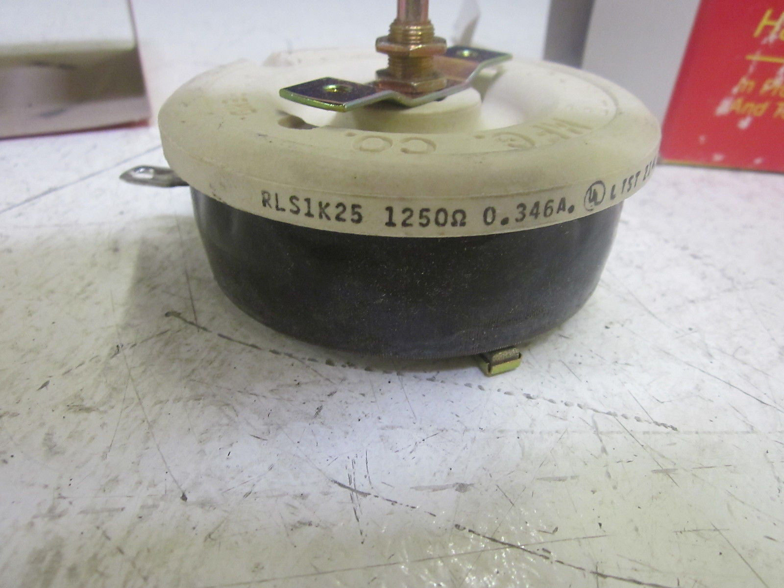 OHMITE RLS1K25 1K25OHM RHEOSTAT  *NEW IN BOX*