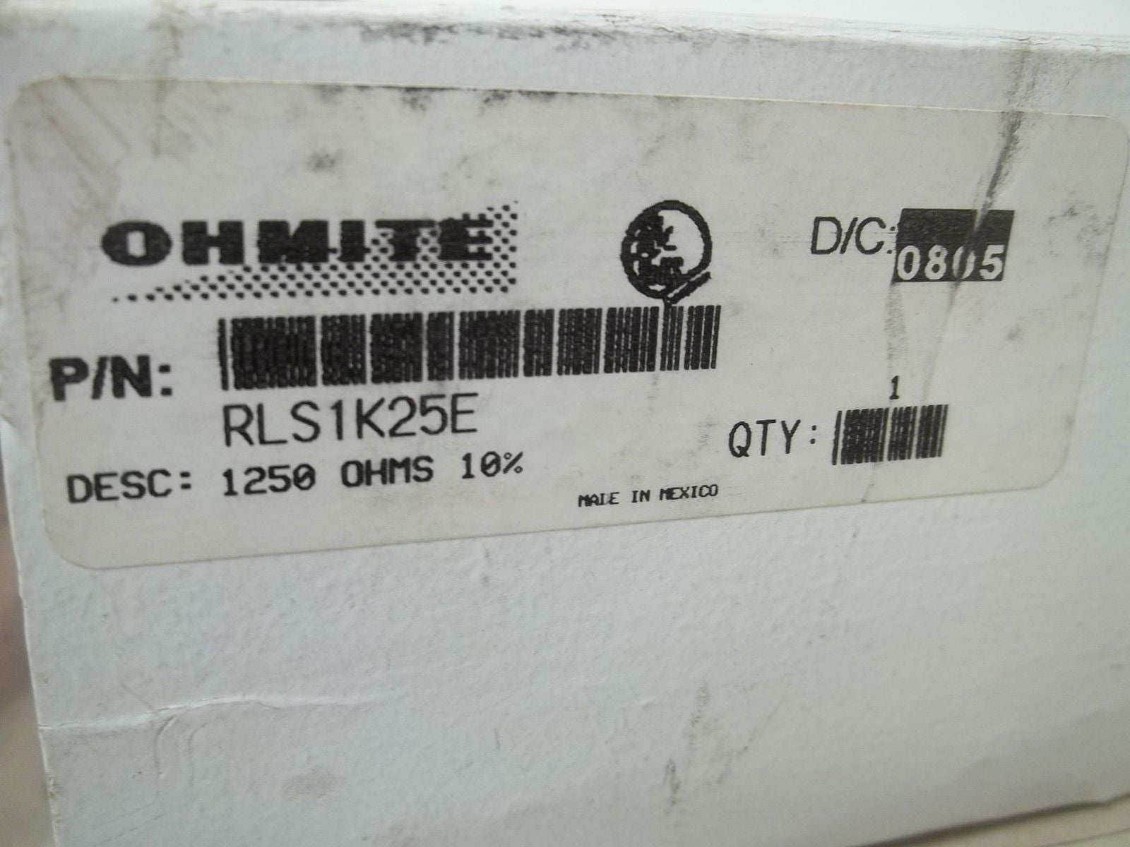OHMITE RLS1K25E RHEOSTAT *USED*