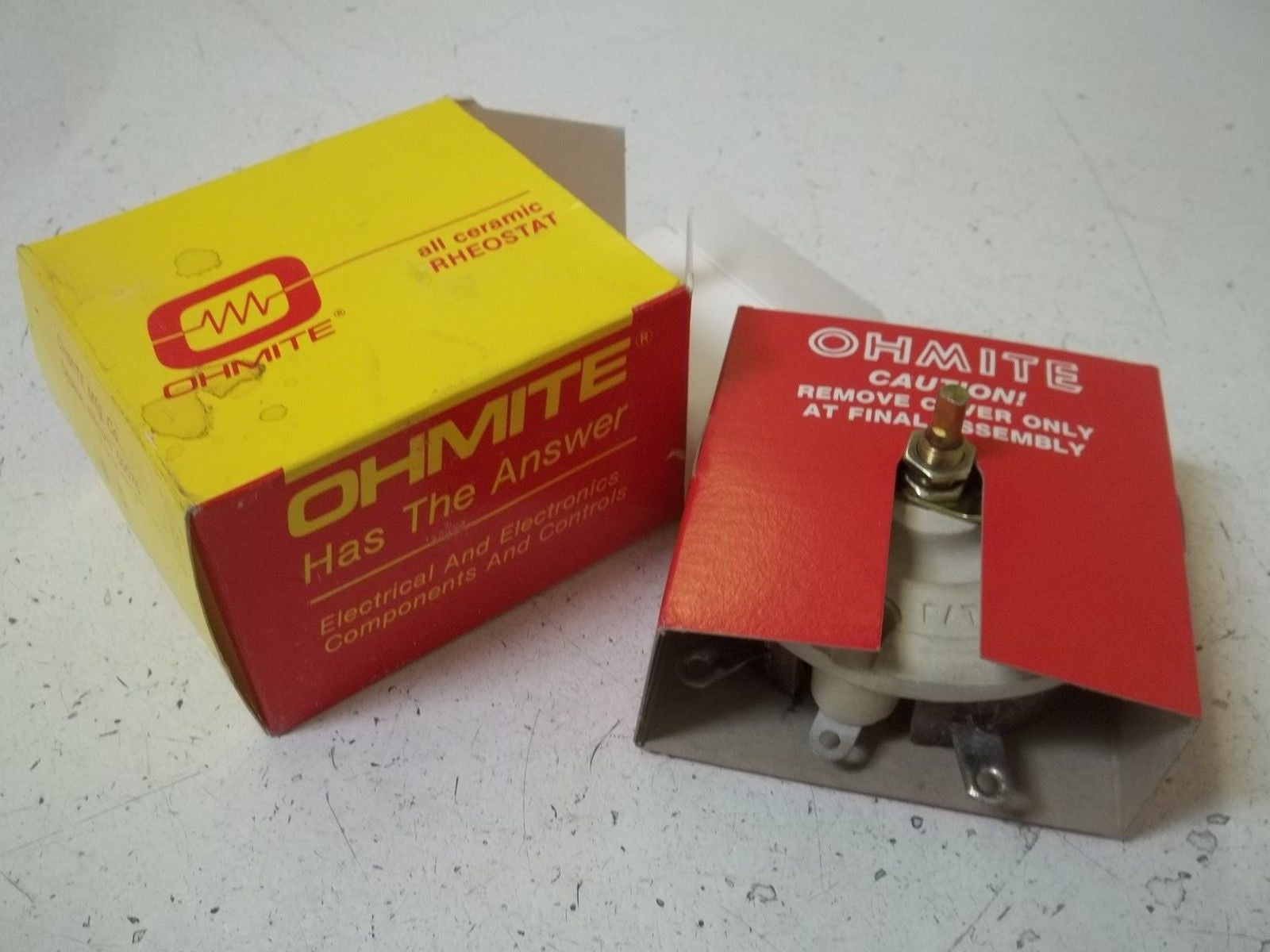 OHMITE RLS500 RHEOSTAT 150WATTS 500 OHM *NEW IN BOX*