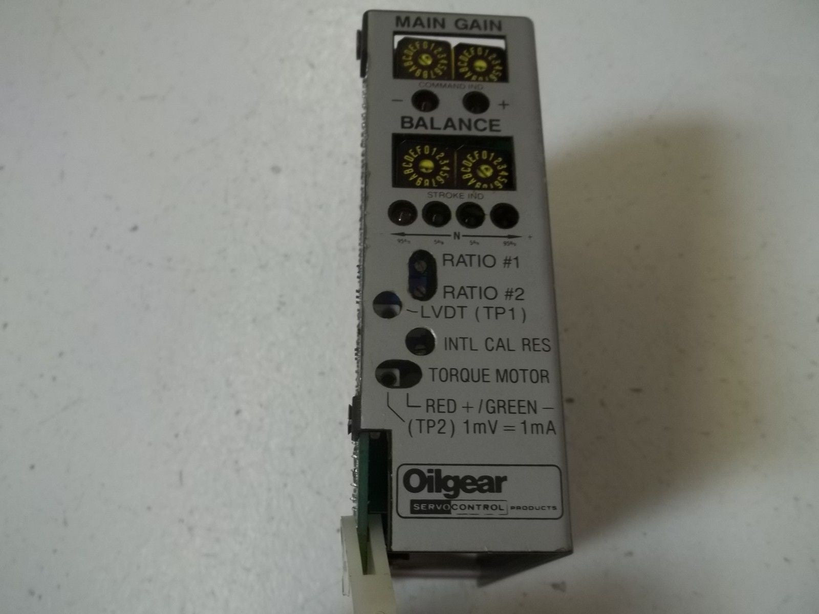 OILGEAR L404563-802 SERVO AMPLIFIER MODULE *USED*