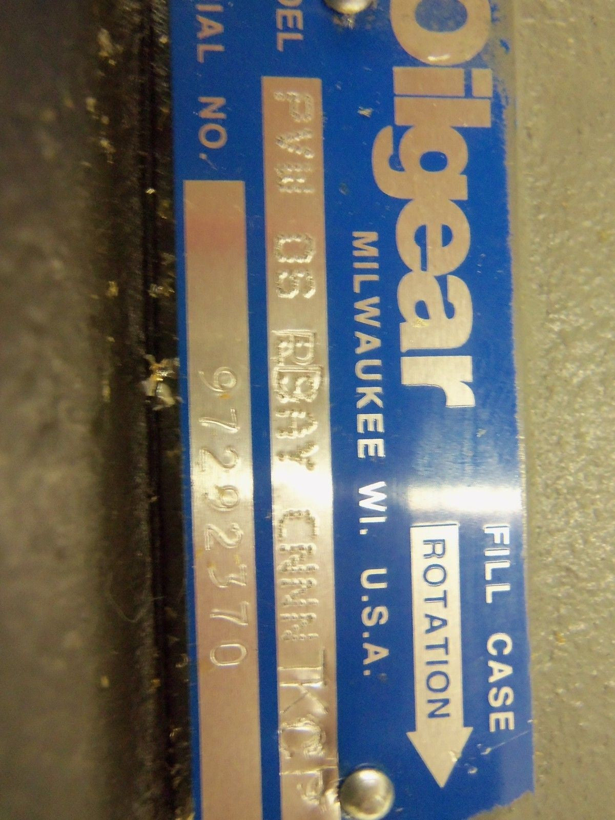 OILGEAR PVW-06-RDAY-CNNNTKCP *NEW NO BOX*