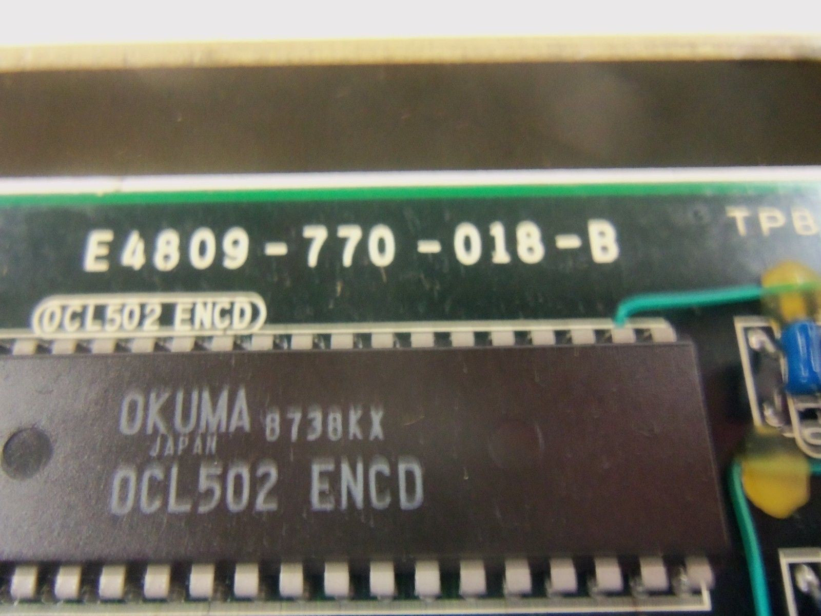 OKUMA OPUS 5000 II E4809-770-018-B SVP BOARD II B *USED*