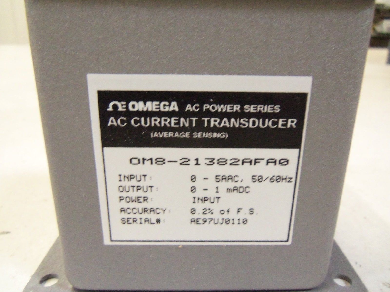 OMEGA OM8-21382AFA0 *NEW IN BOX*