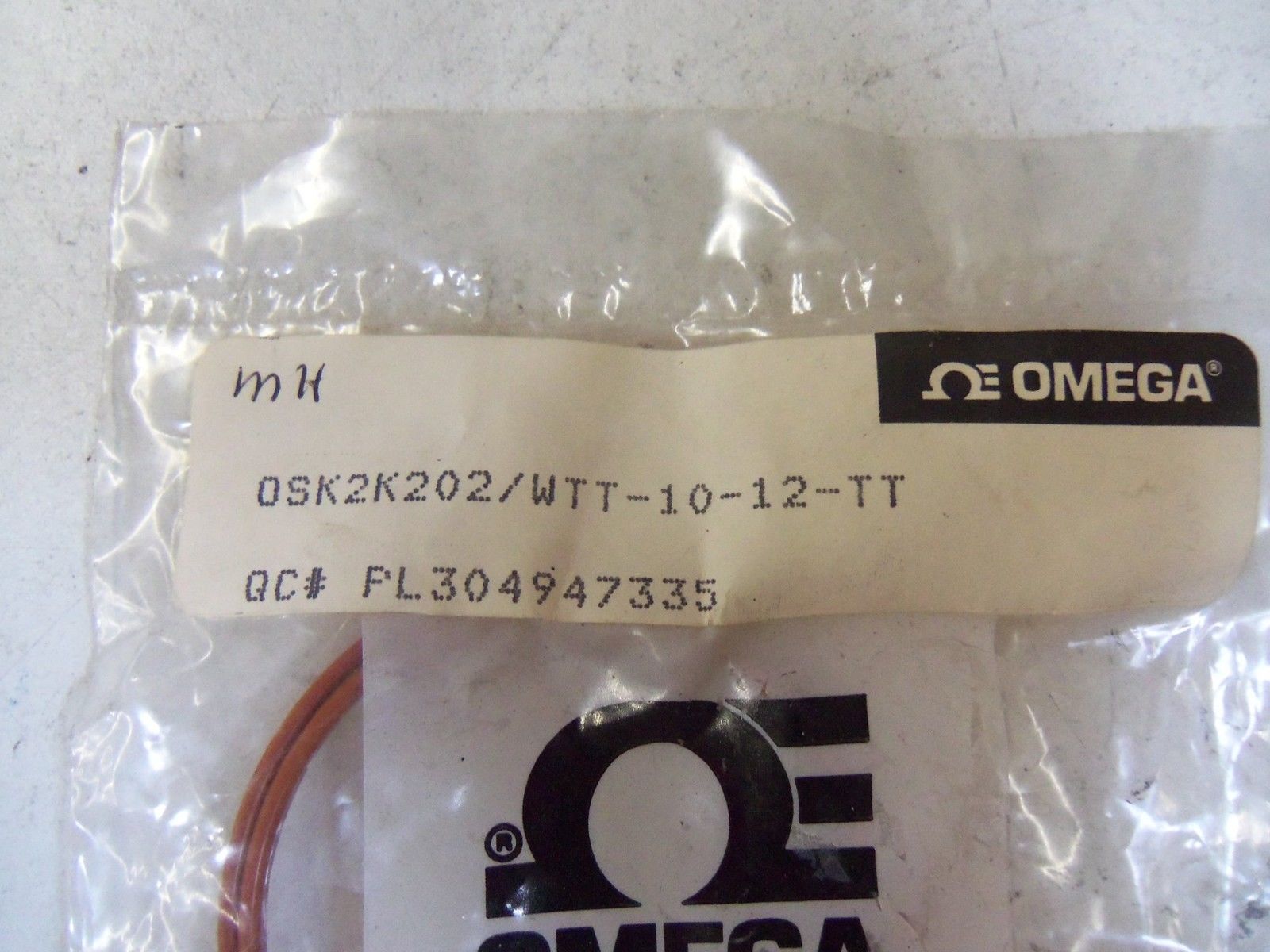 OMEGA OSK2K202/WTT-10-12-TT *NEW IN FACTORY BAG*