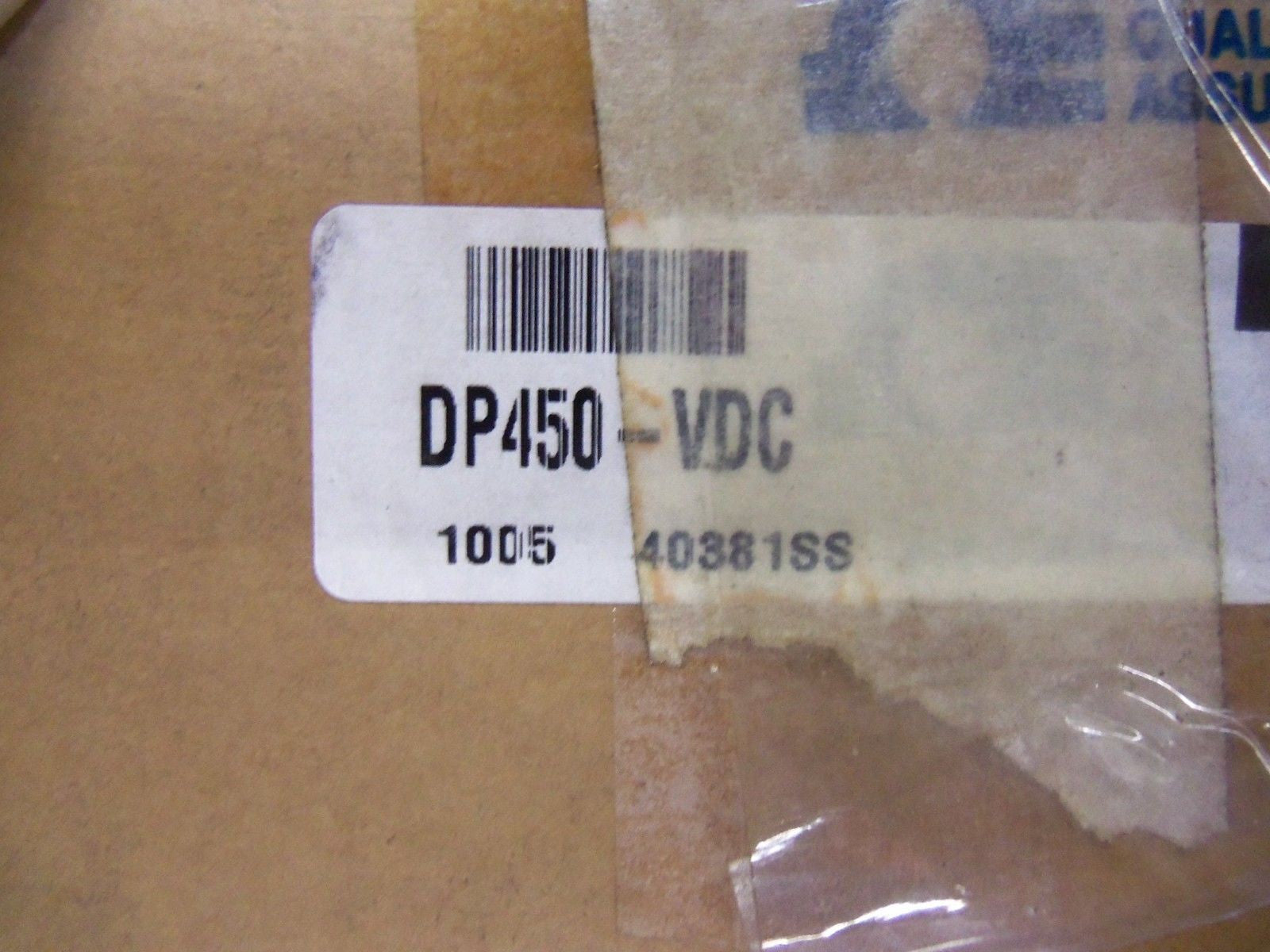 OMEGA PANEL METER DP450-VDC *USED*