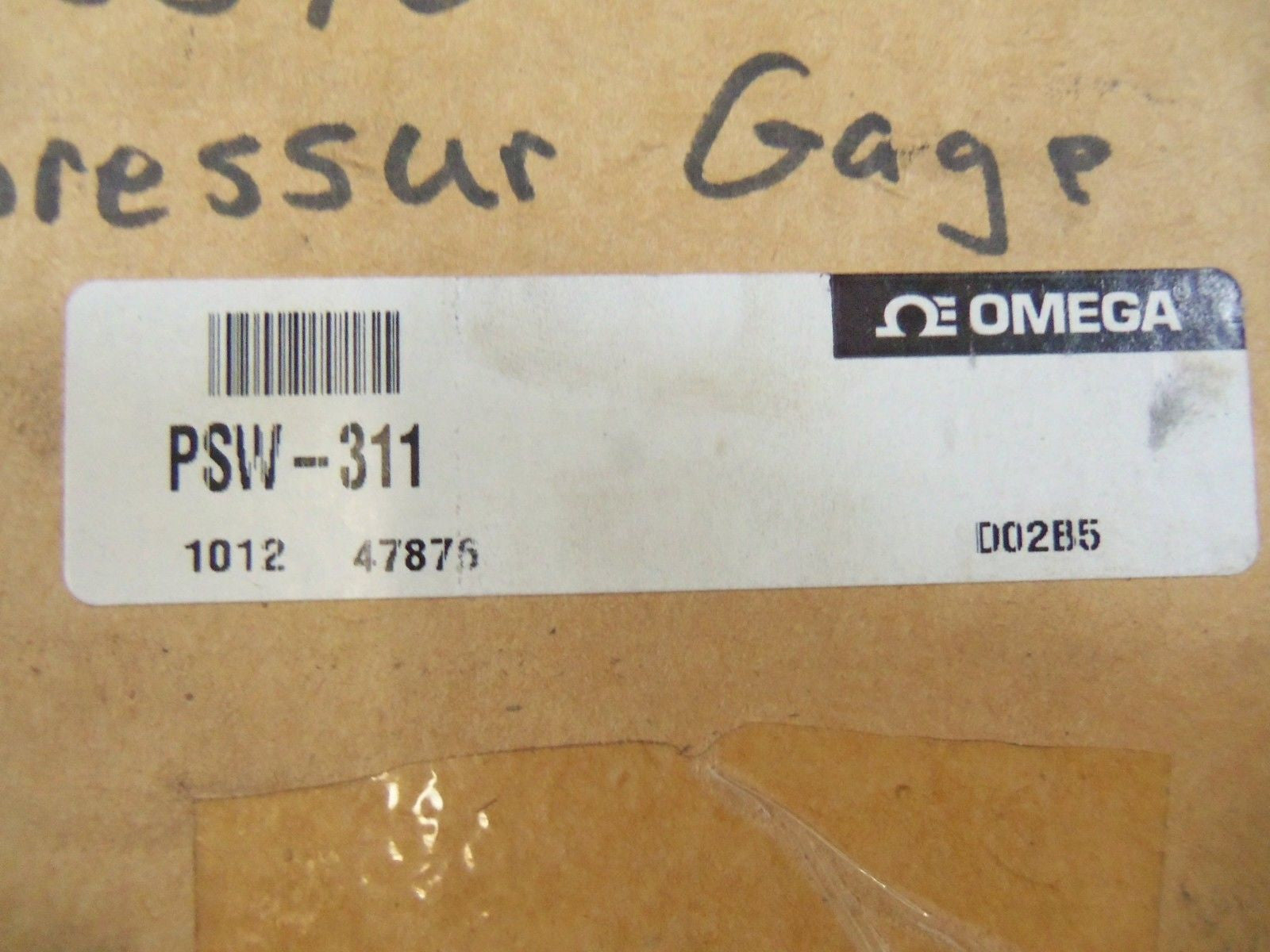 OMEGA PRESSURE SWITCH PSW-311 *NEW IN BOX*
