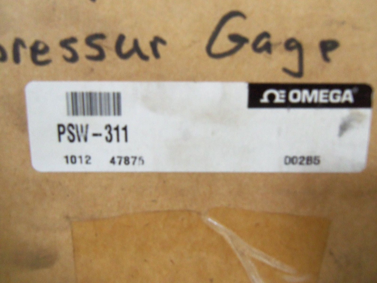 OMEGA PRESSURE SWITCH PSW-311 *NEW IN BOX*