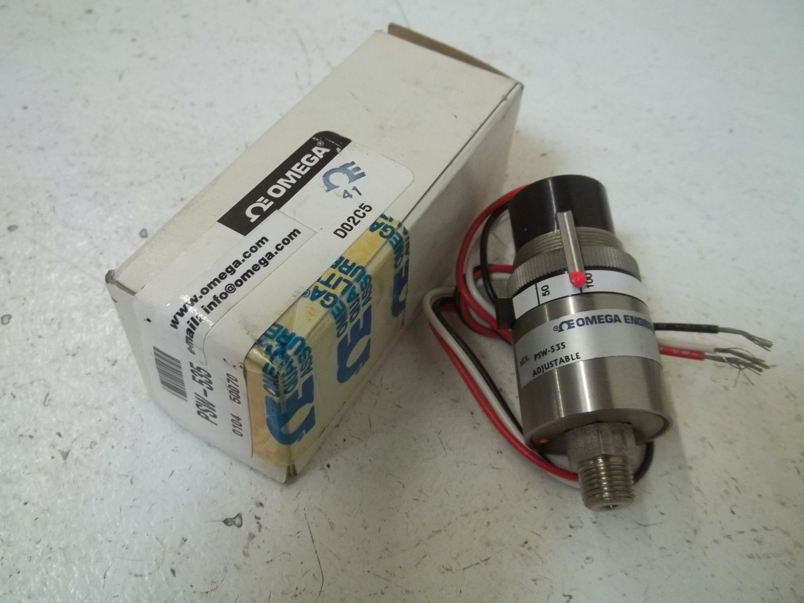 OMEGA PSW-535 MINIATURE PRESSURE SWITCH * NEW IN BOX*