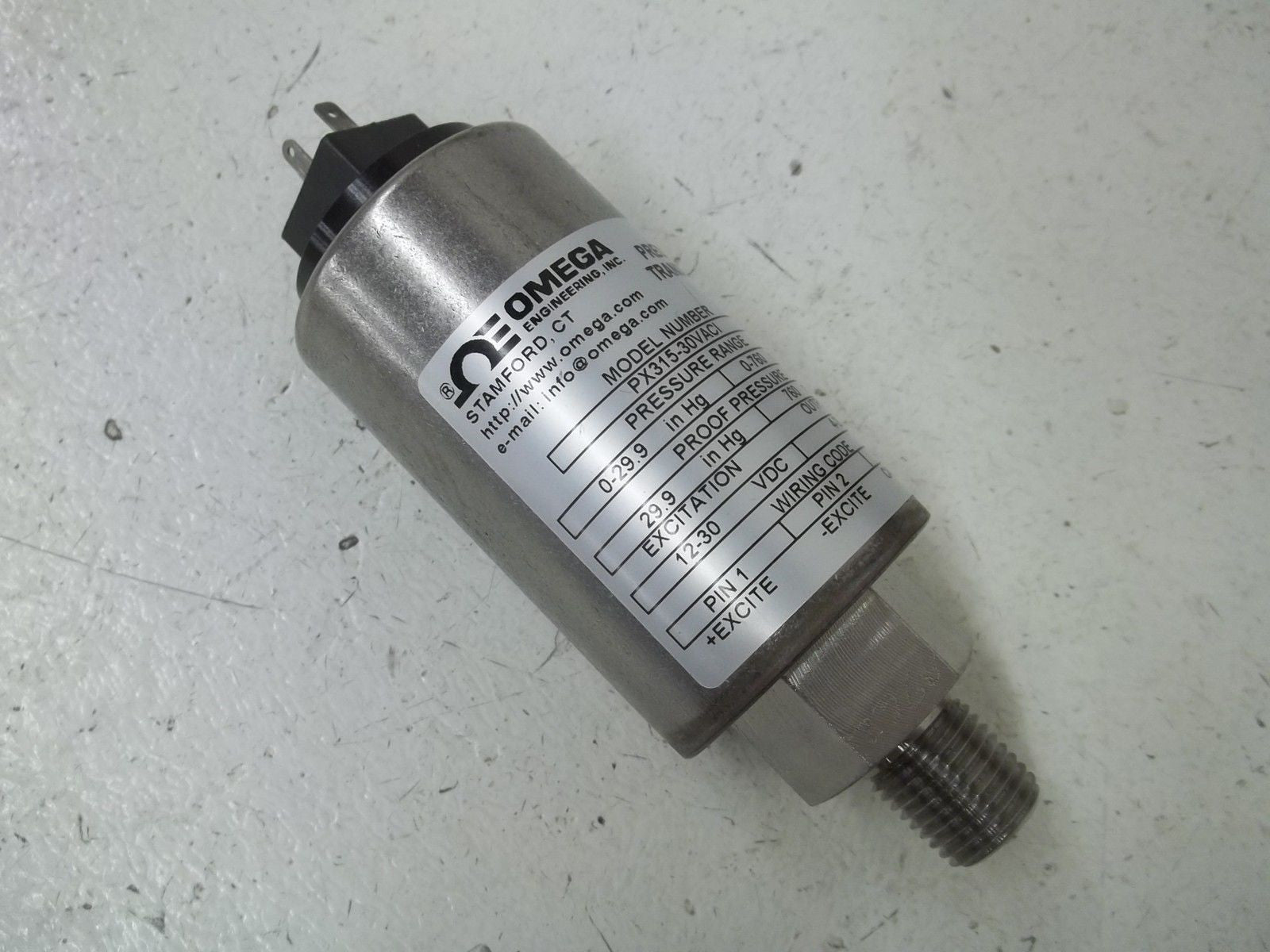 OMEGA PX315-30VAI PRESSURE TRANSDUCER *USED*