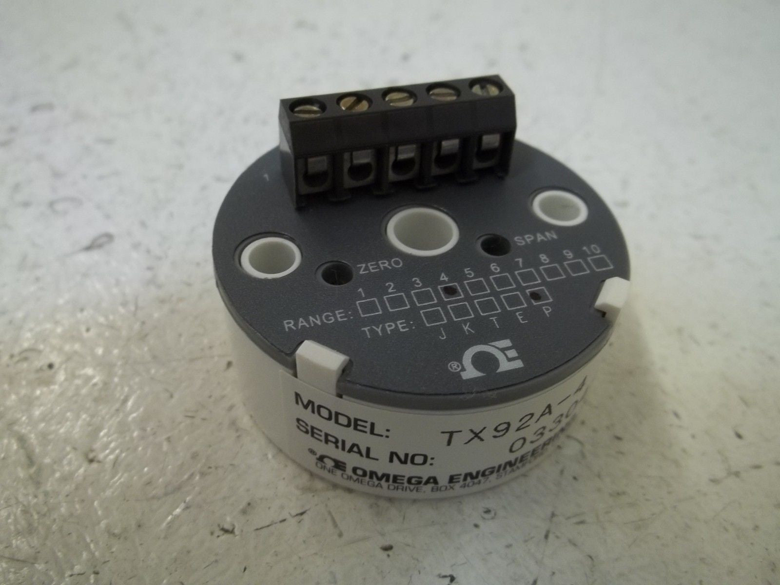 OMEGA TX92A-4 TEMPERATURE TRANSMITTER *NEW IN BOX*
