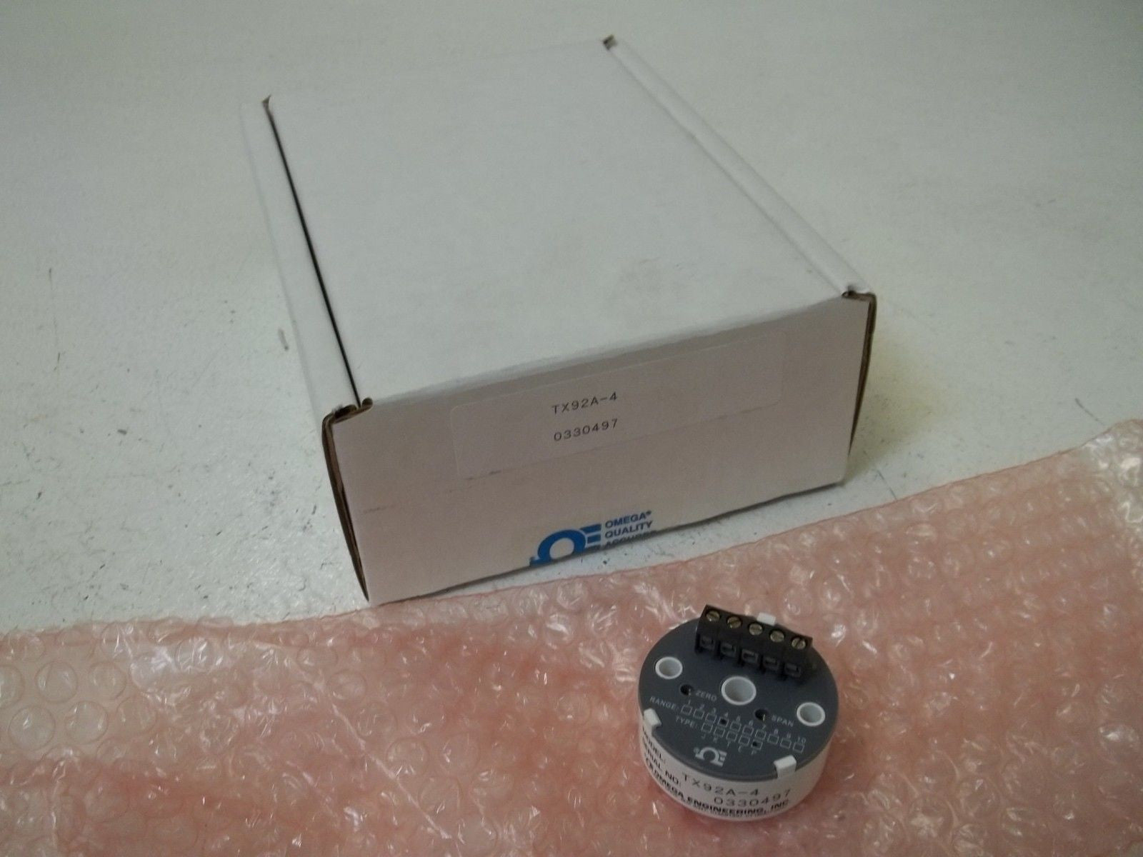 OMEGA TX92A-4 TEMPERATURE TRANSMITTER *NEW IN BOX*