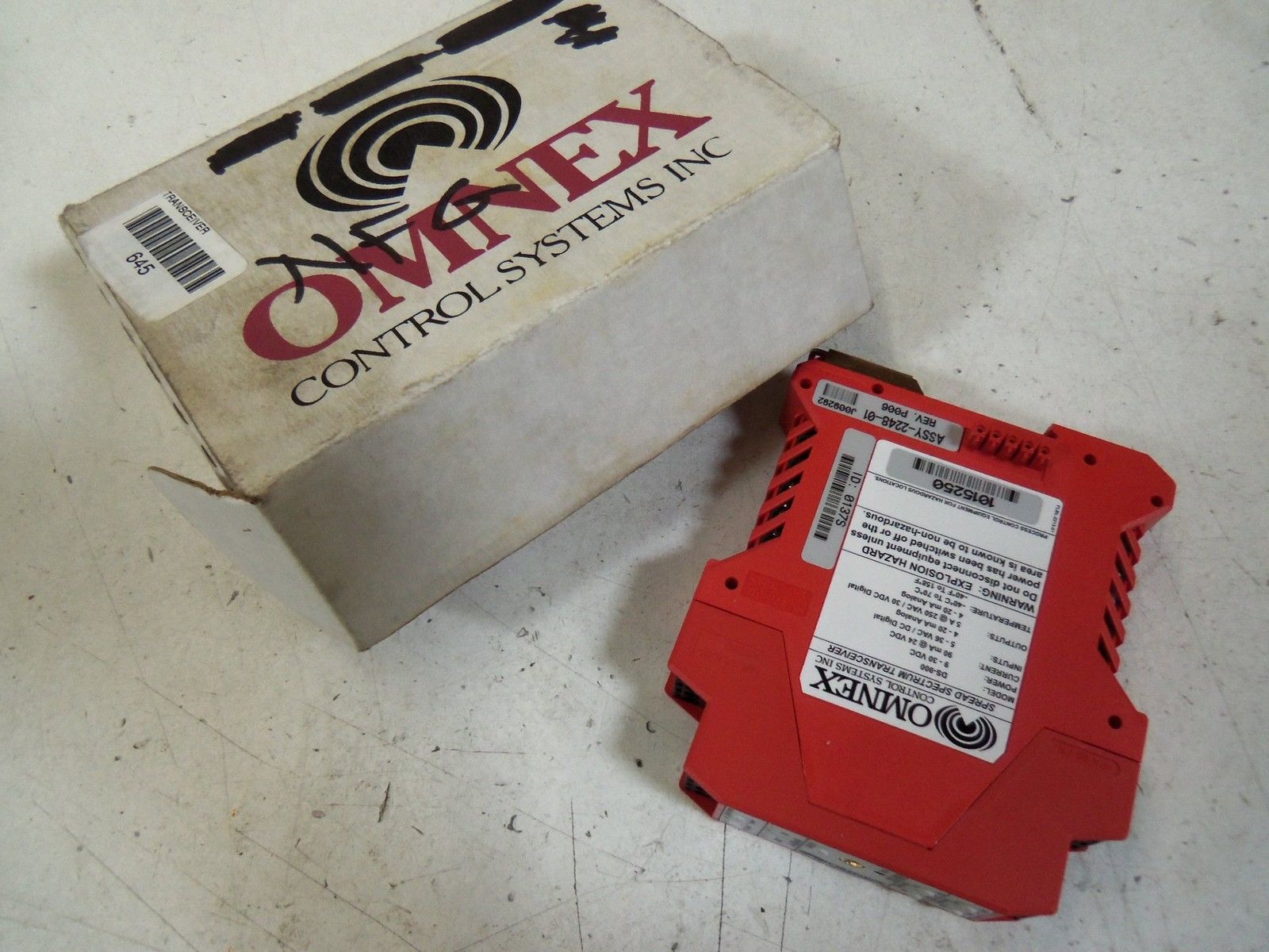 OMNEX DS-900 SPREAD SPECTRUM TRANSCEIVER ASSY-2248-01 *NEW IN BOX*