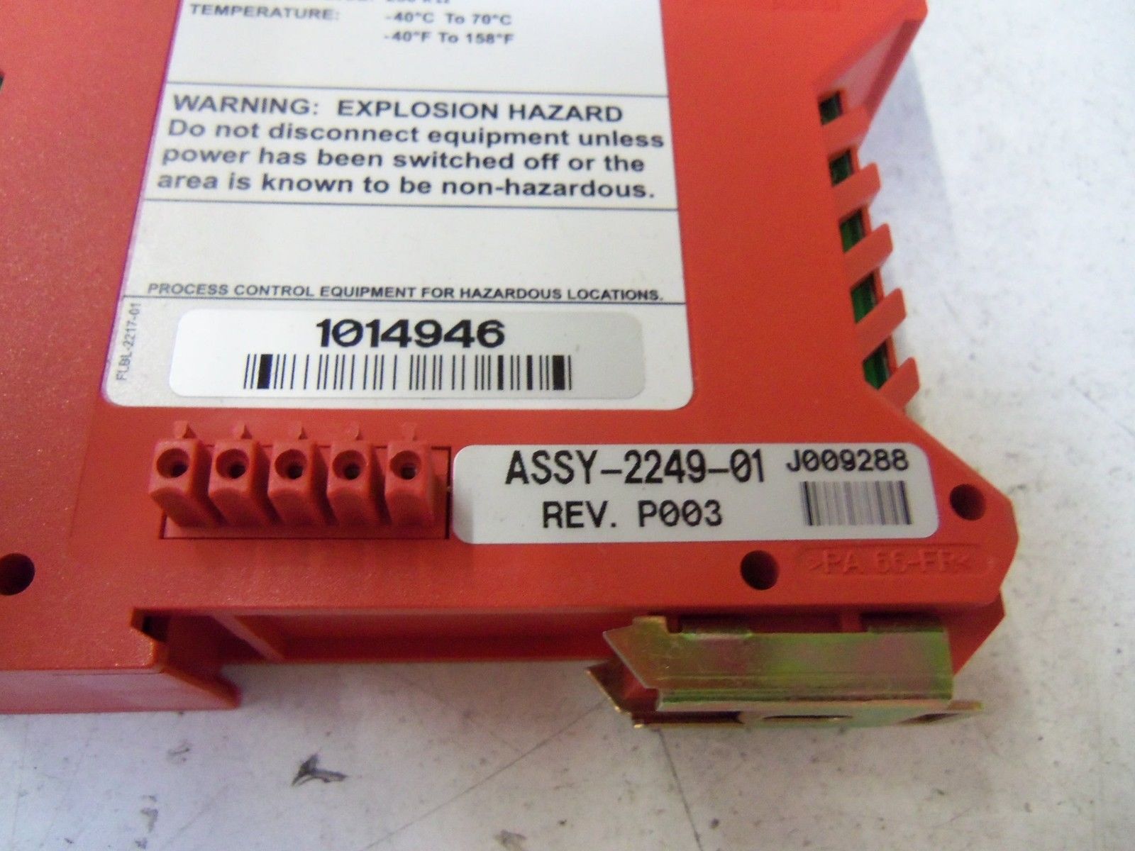 OMNEX DS-IAI4 4 CHANNEL 4-20mA INPUT MODULE ASSY-2249-01 *NEW IN BOX*