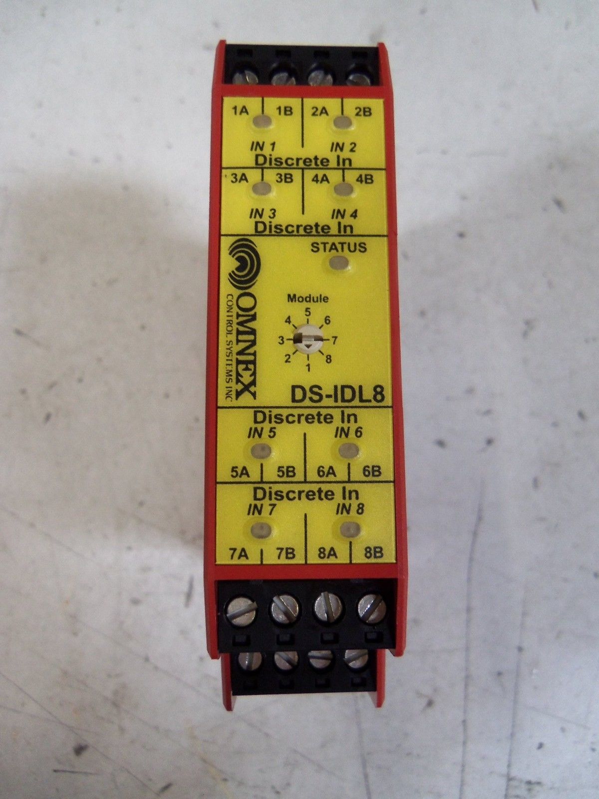 OMNEX DS-IDL8 8 CHANNEL DIGITAL INPUT MODULE ASSY-2243-01 *NEW IN BOX*