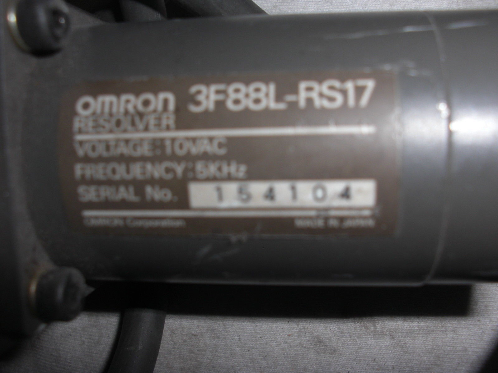 OMRON 3F88L-RS17 *USED*