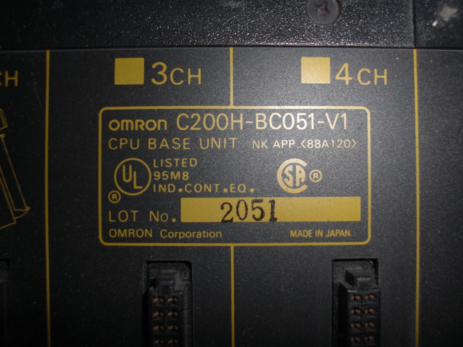 OMRON C200H-BC051-V1 *USED*