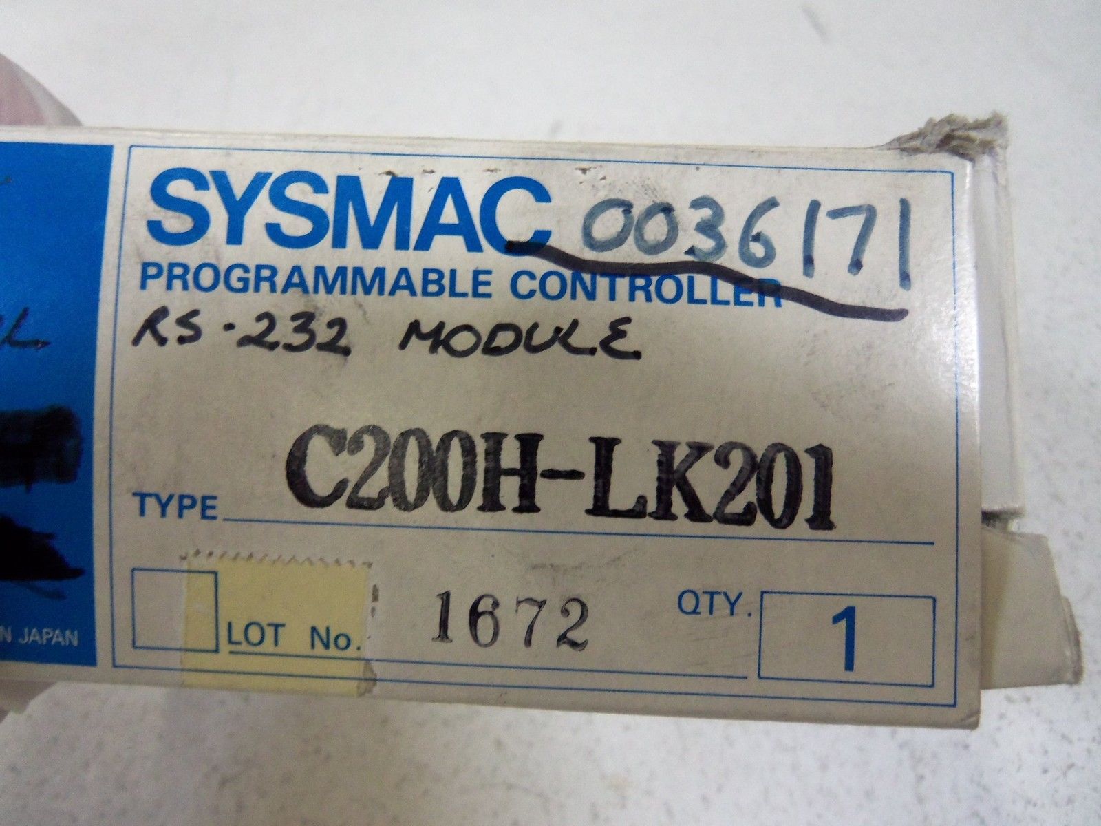 OMRON C200H-LK201 COMMUNICATION MODULE  ** GENUINE **