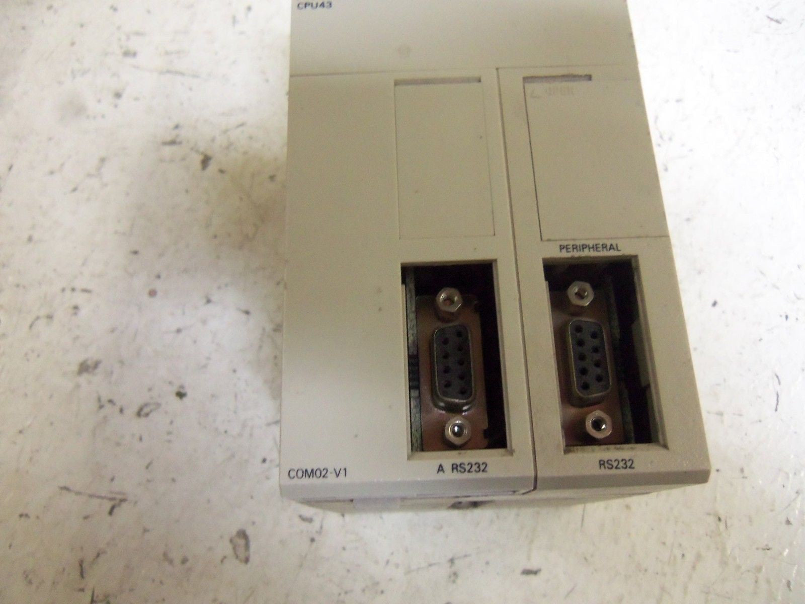OMRON C200HG-CPU43-E CPU MODULE *USED*