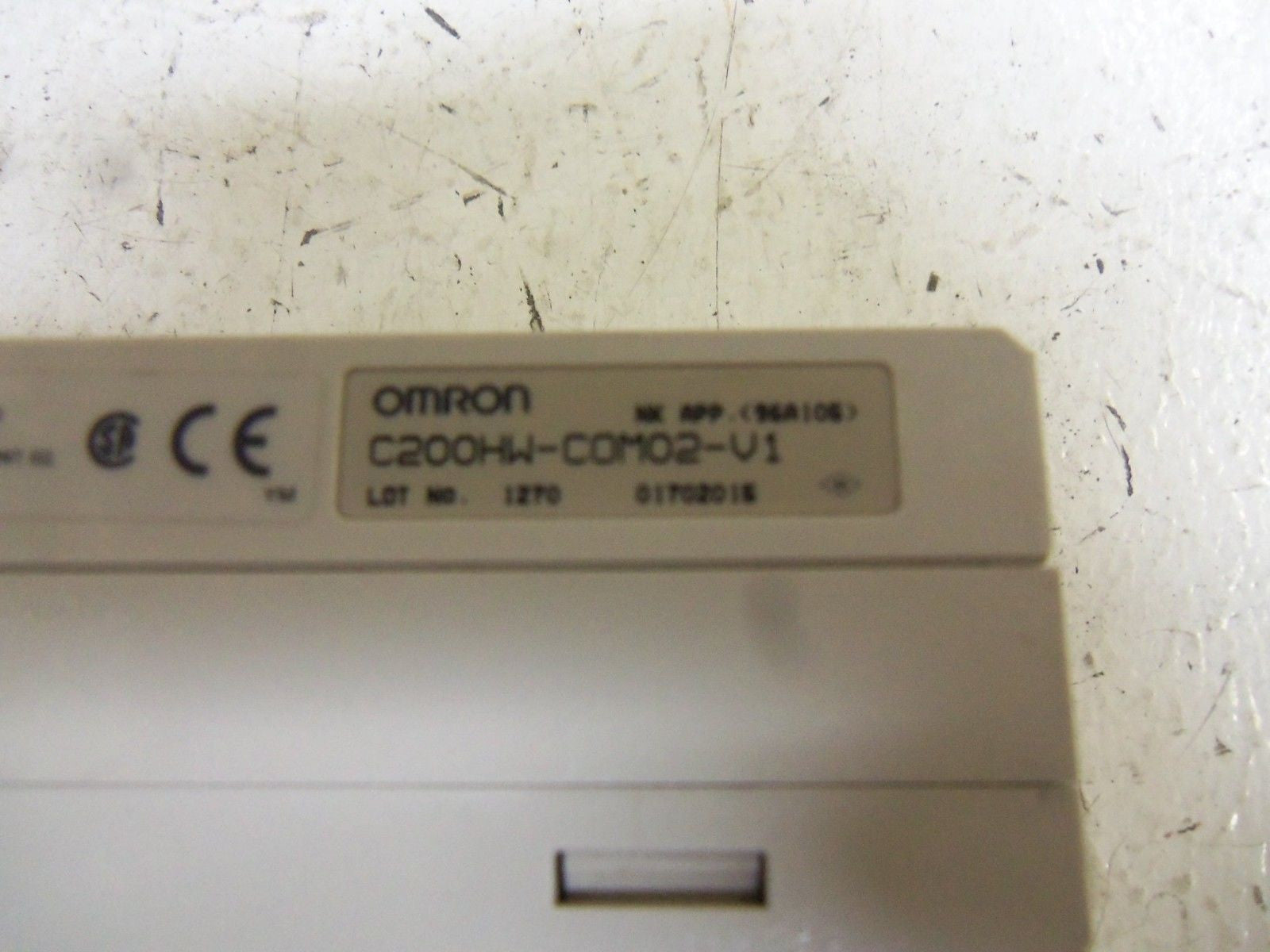 OMRON C200HG-CPU43-E CPU MODULE *USED*