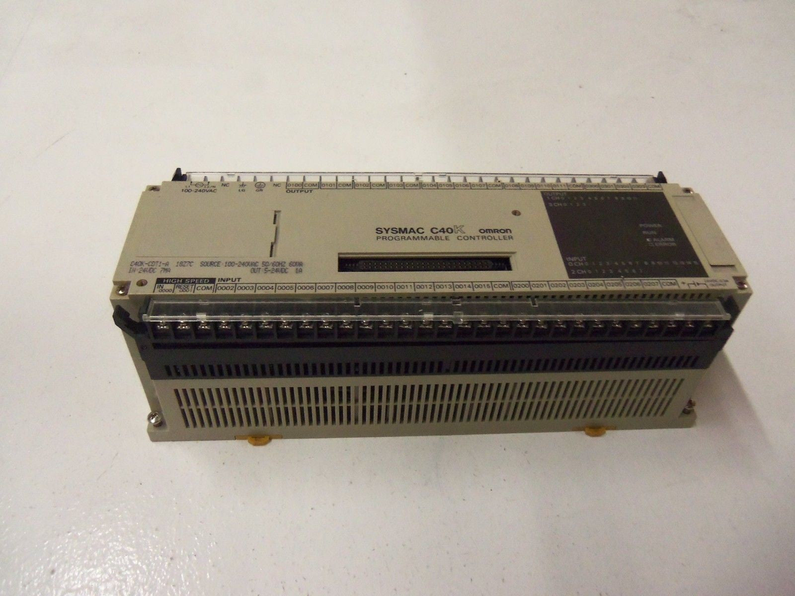 OMRON C40K-CDT1-A *USED*