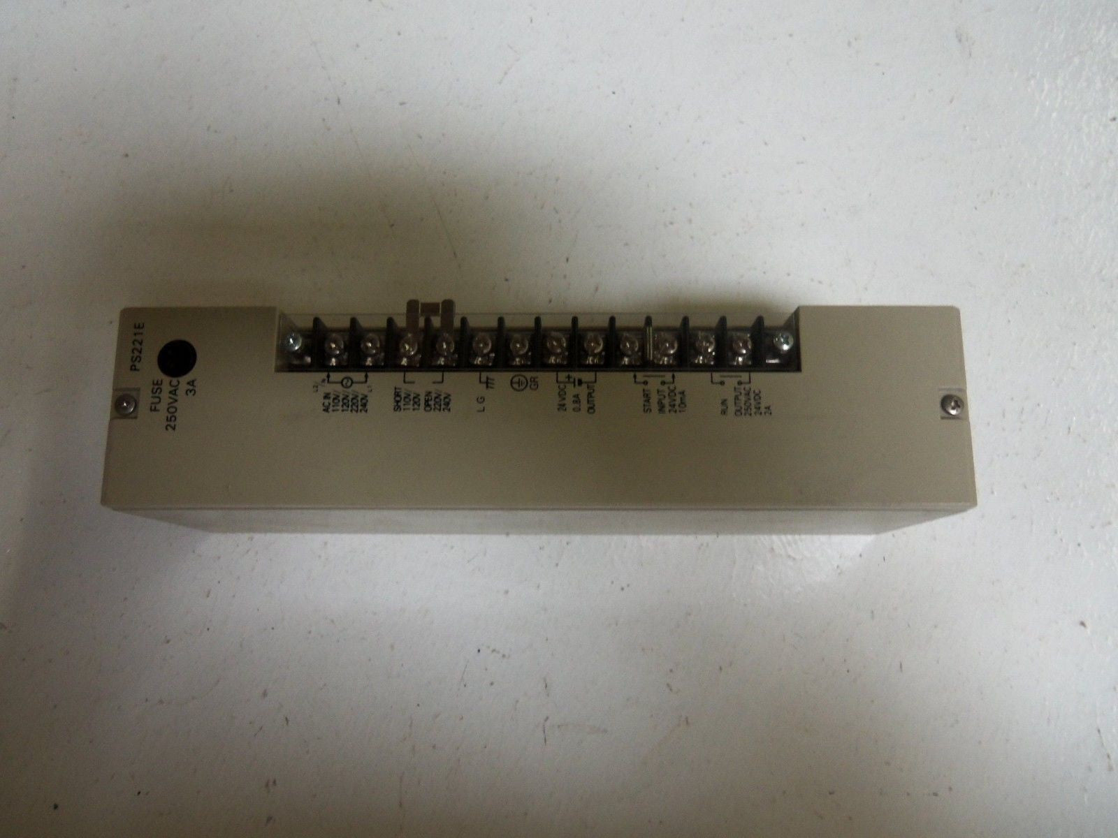 OMRON C500-PS221 POWER SUPPLY MODULE *USED*