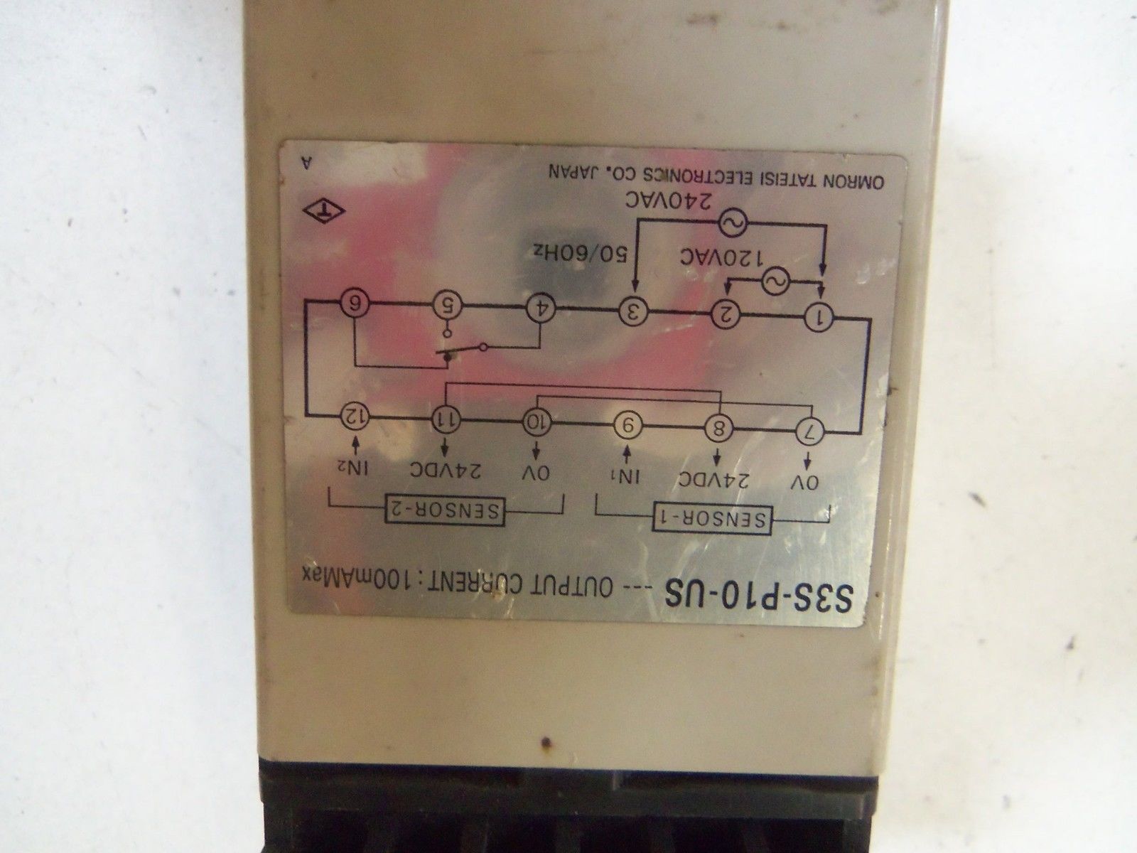 OMRON CONTROLLER S35-P10-US *USED*