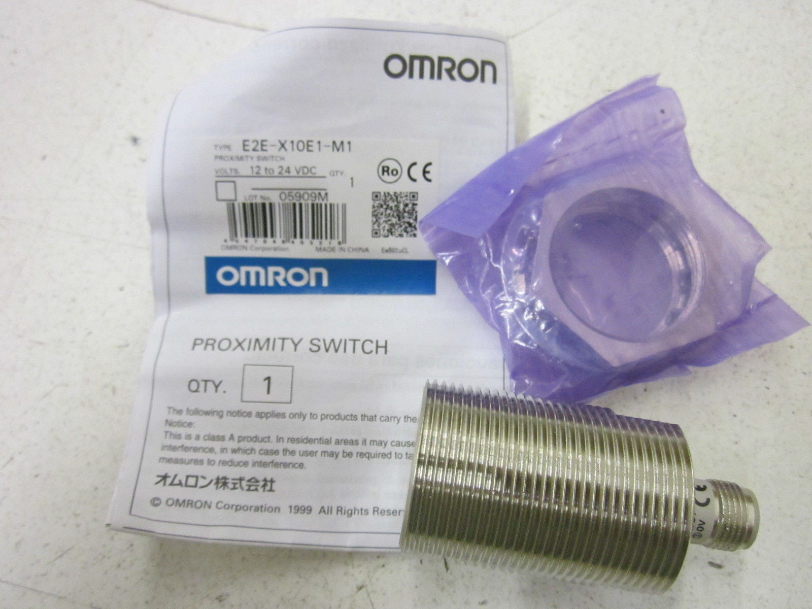 OMRON E2E-X10E1-M1 *NEW NO BOX*