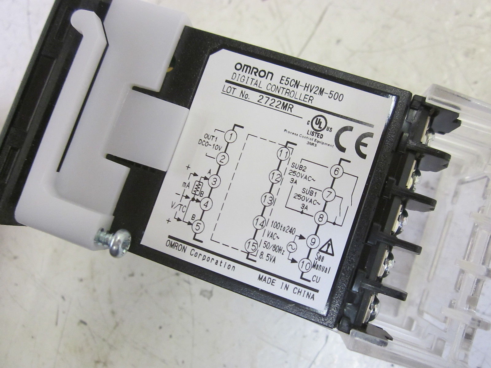 Omron E5CNHV2M500 (100-240VAC) NFSP ** GENUINE ** E5CN HV2M 500