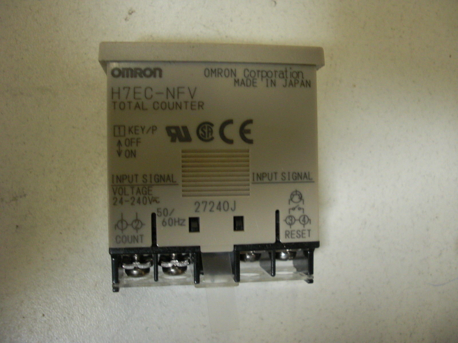 OMRON H7EC-NFV TOTAL COUNTER *USED*