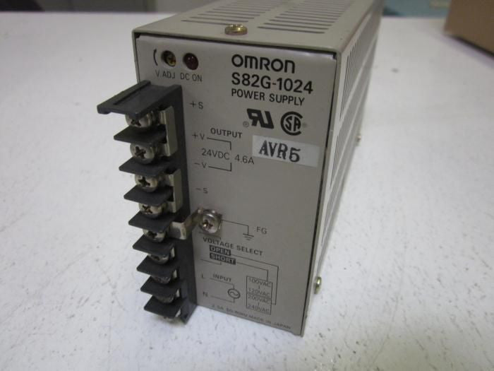 OMRON S82G-1024 POWER SUPPLY 240VAC *USED*