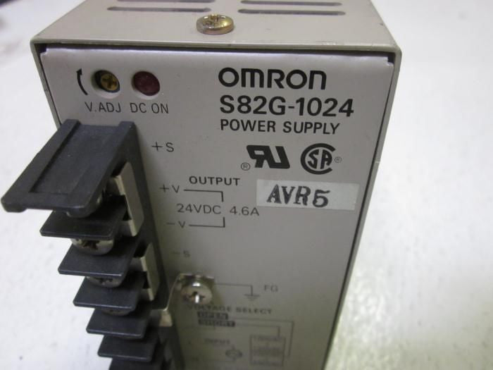 OMRON S82G-1024 POWER SUPPLY 240VAC *USED*
