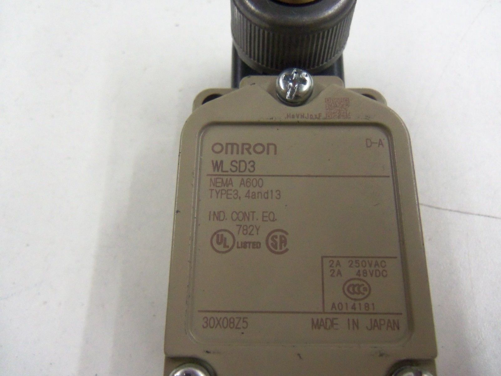 OMRON WLSD3 *USED*
