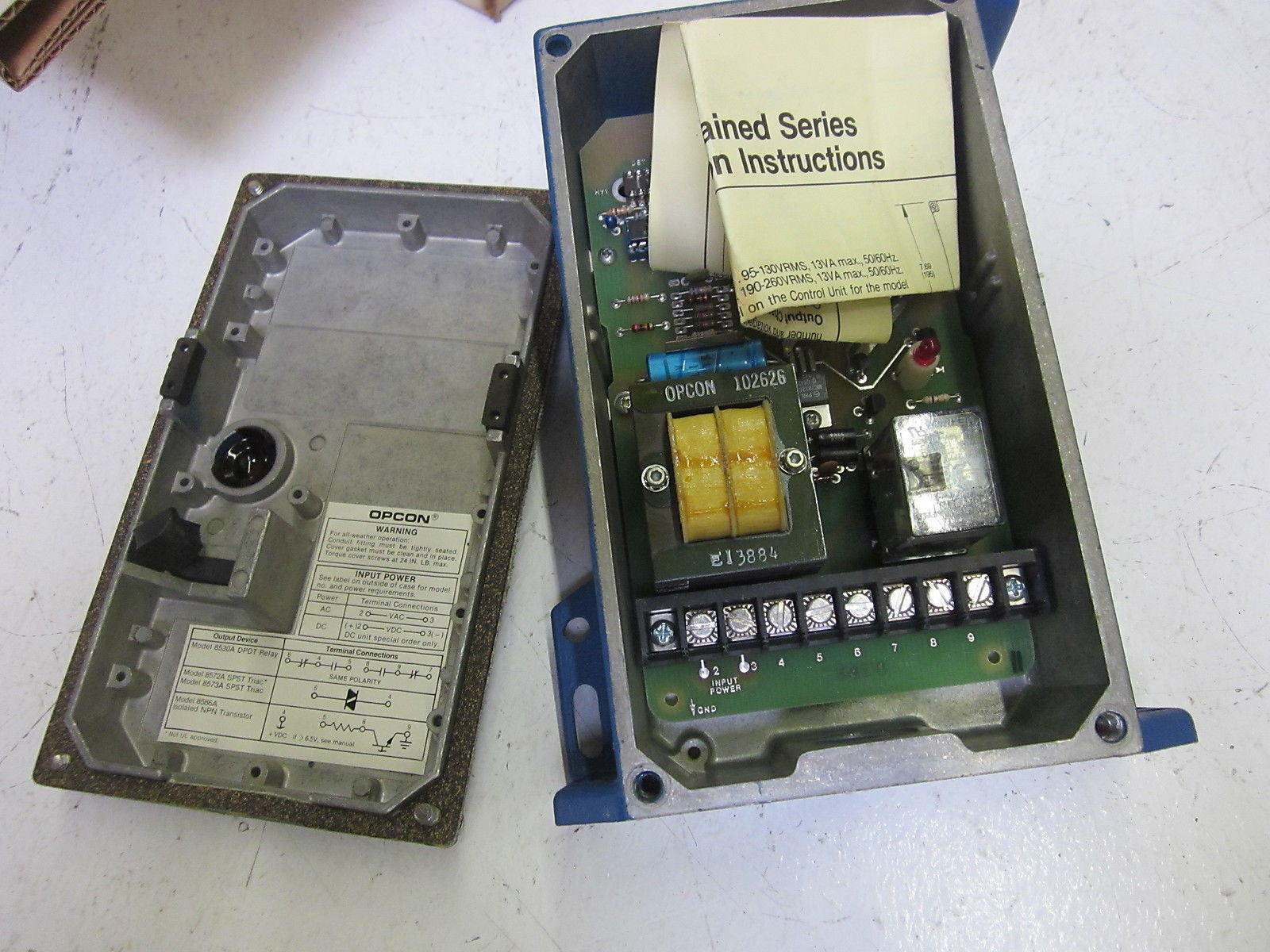 OPCON 1420B-6501 PHOTOELECTRIC SENSOR 115VAC *NEW IN BOX*