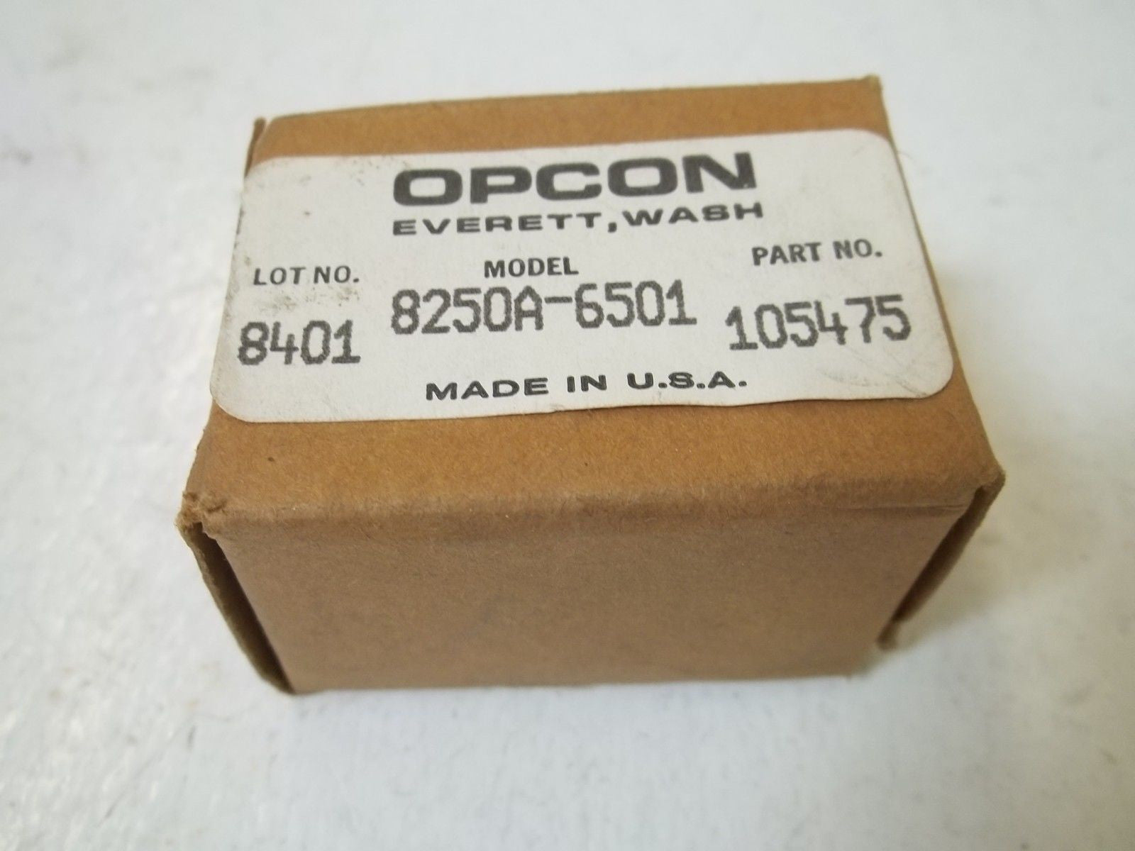 OPCON 8250A-6501 SENSOR LOGIC *NEW IN BOX*