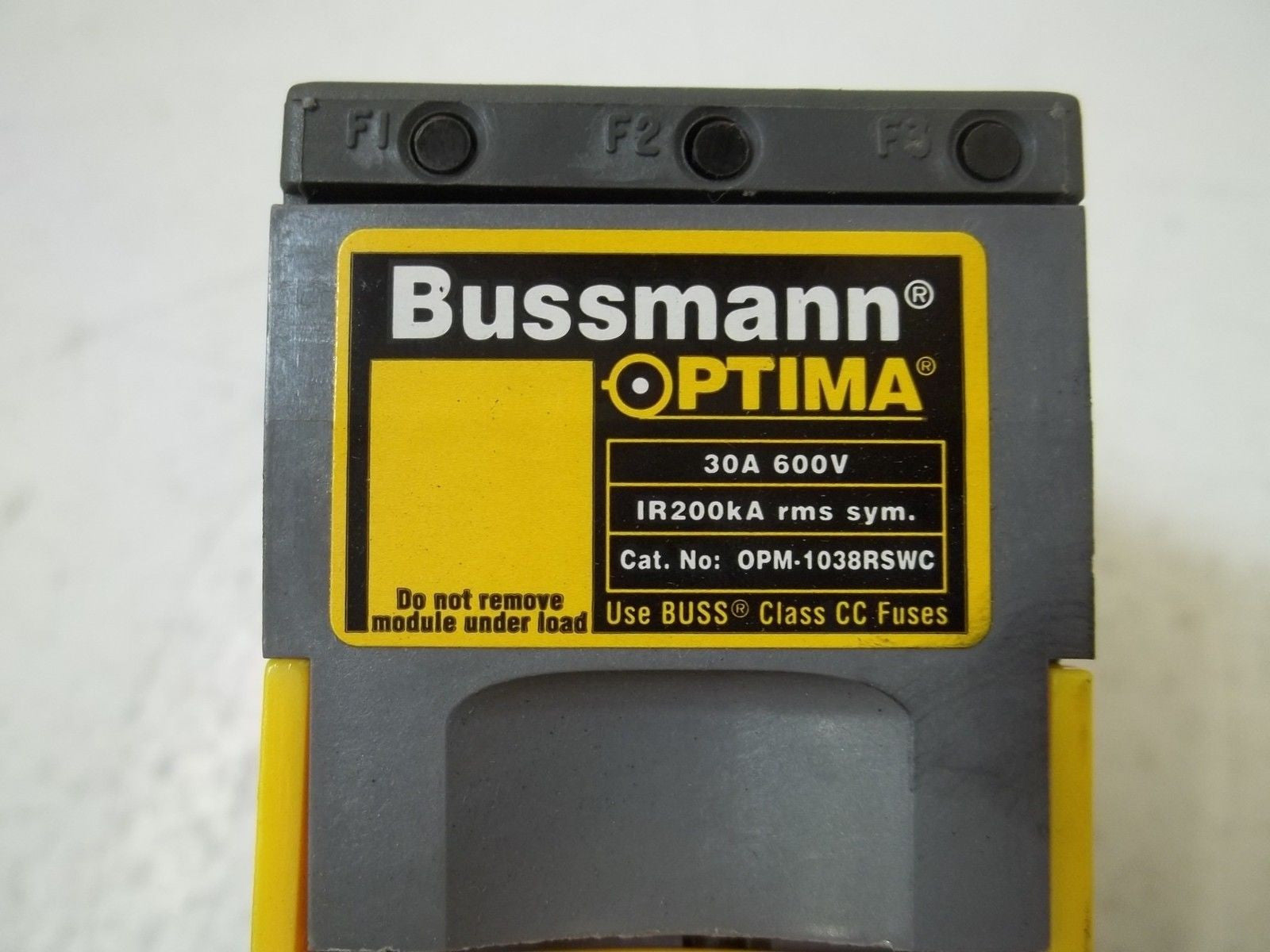 BUSSMANN OPM-1038RSWC OVERCURRENT PROTECTION MODULE *NEW IN BOX*