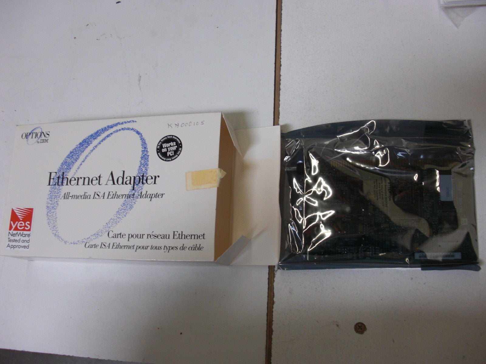 OPTIONS BY IBM 48G7169 ETHERNET ADAPTER *NEW IN BOX*
