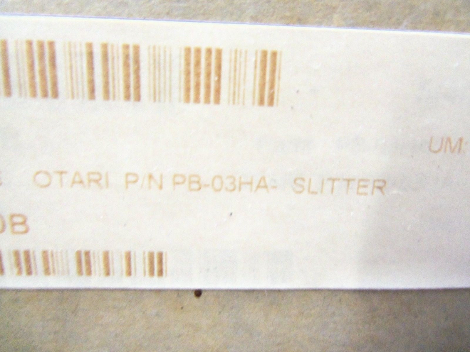 OTARI INC. PB-03HA *NEW IN BOX*