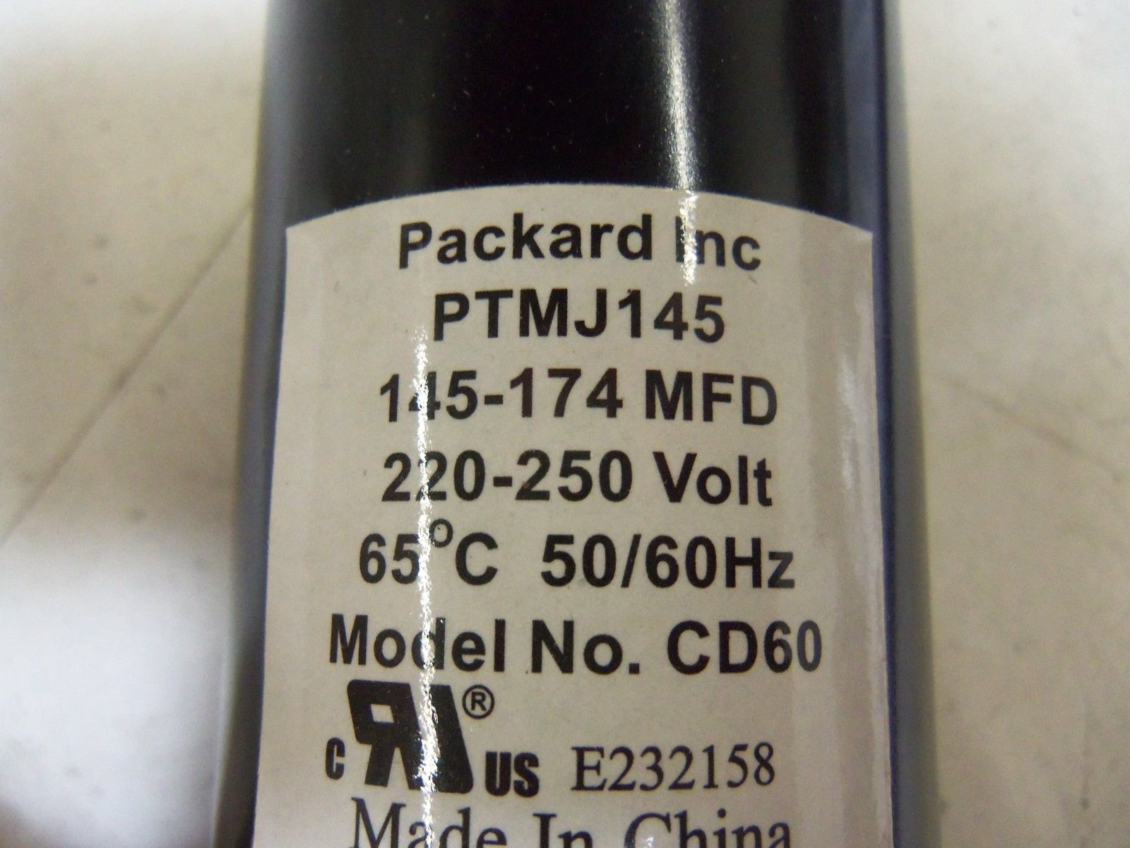 PACKARD PTMJ145 MOTOR START CAPACITOR CD60 *NEW IN BOX*