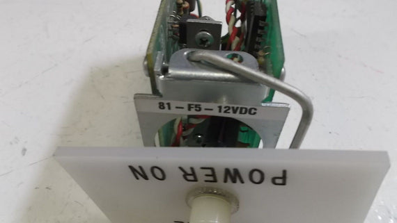 PANALARM POWER INDICATOR FLASHER MODULE 81-F5-12VDC *USED*