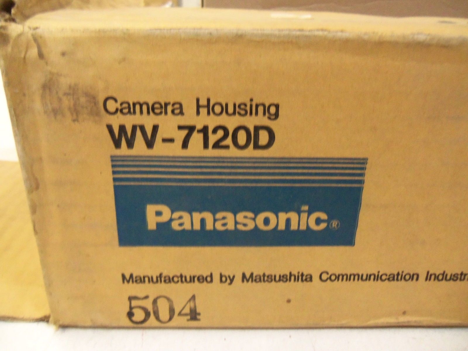 PANASONIC WV-7120D *NEW IN BOX*