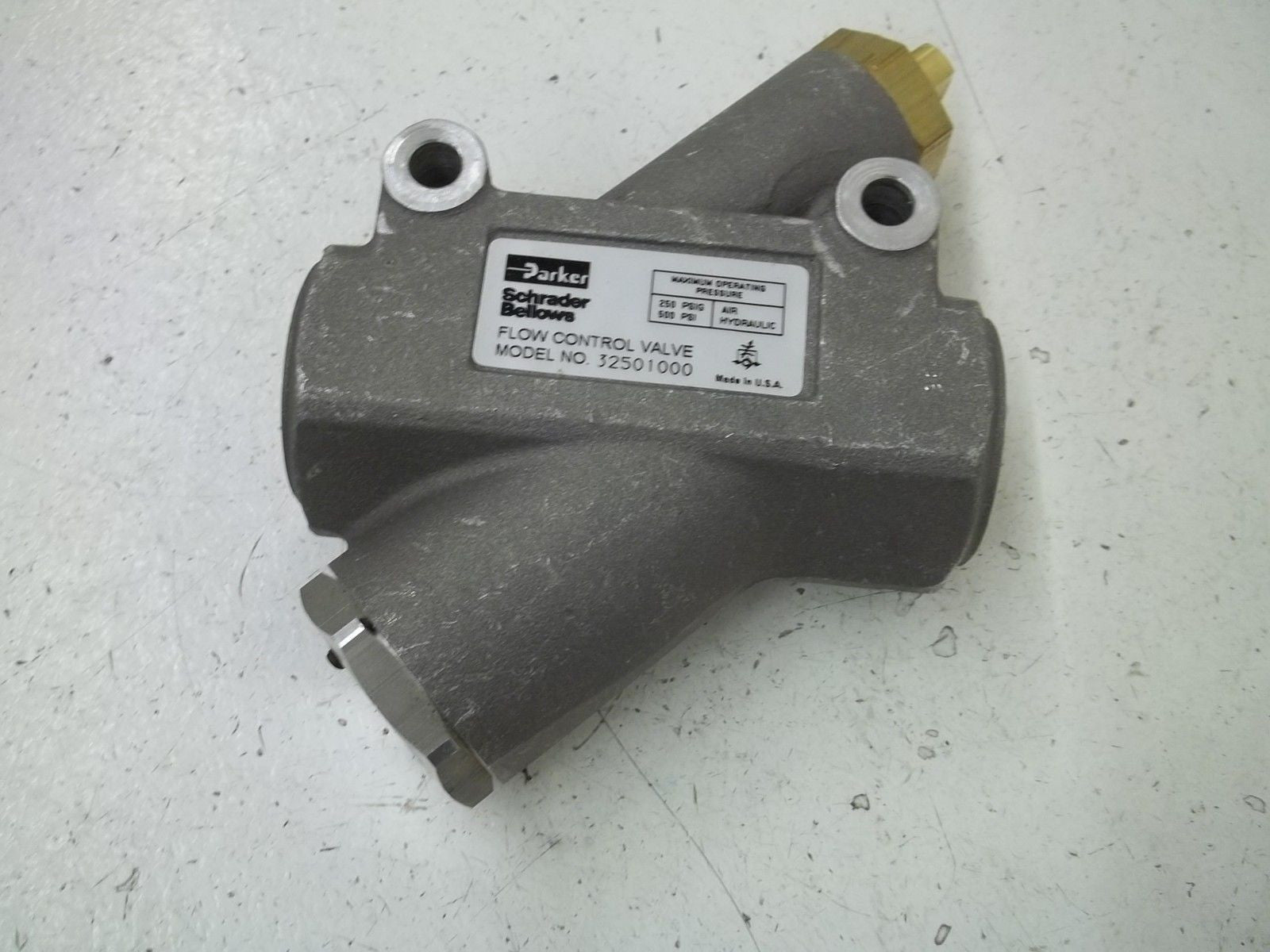 PARKER 032501000 1" FLOW CONTROL VALVE *NEW IN BOX*