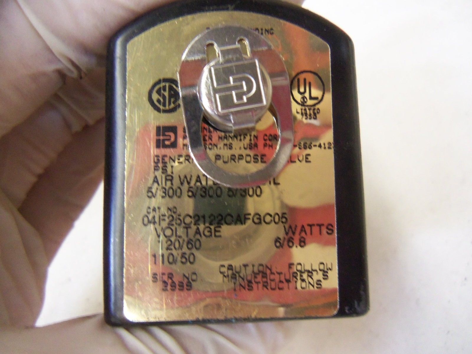 PARKER 04F25C2122CAFGC05 *NEW NO BOX*
