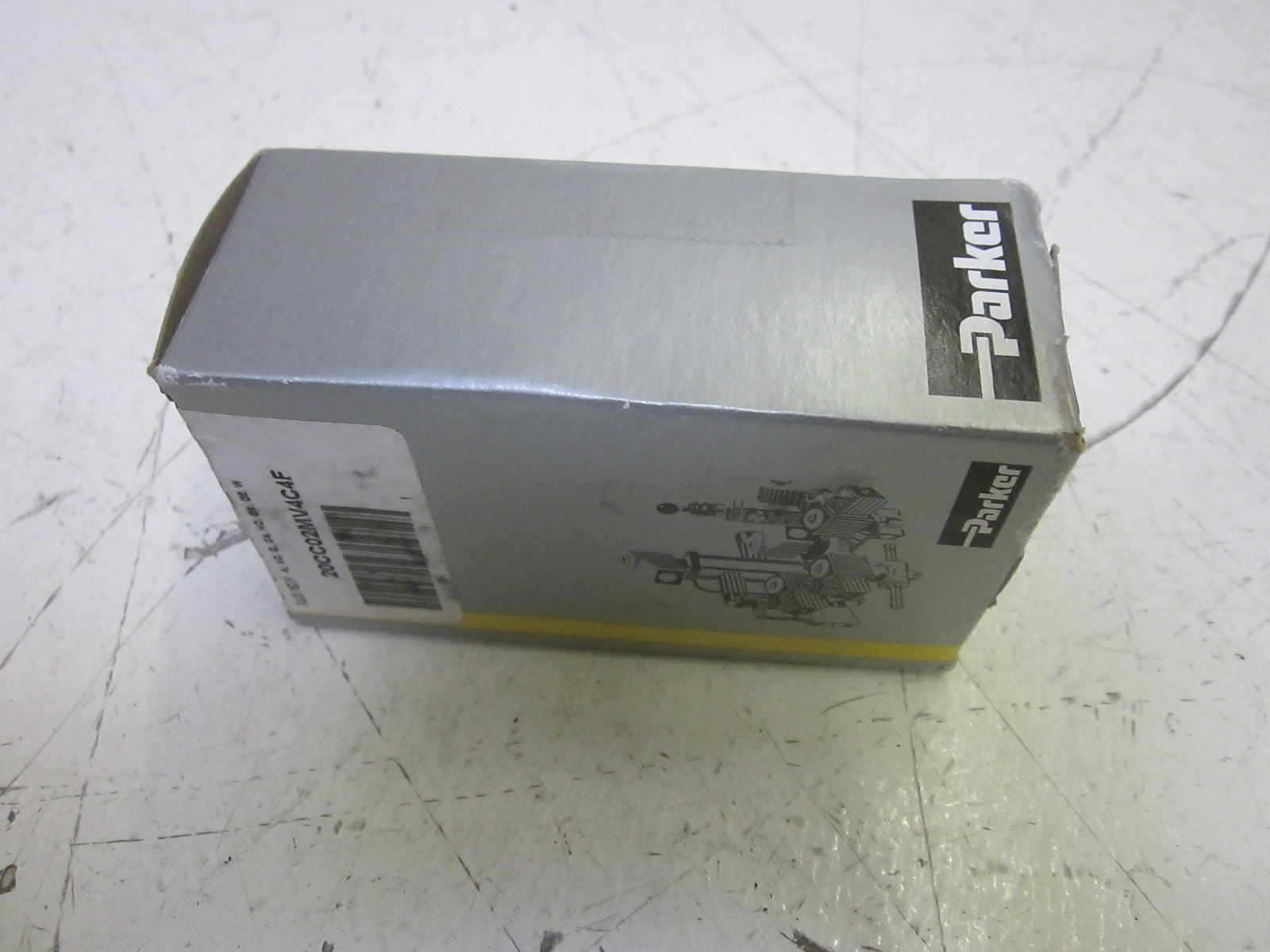 PARKER 20CC02MV4C4F VALVE 120V  *SEALED*