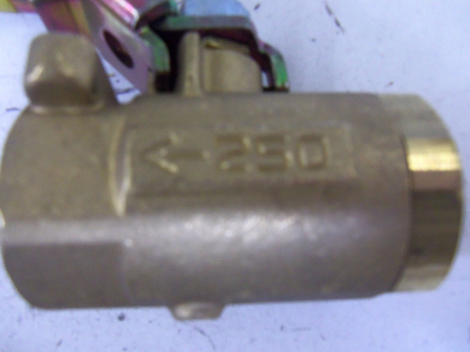 PARKER 250 BALL VALVE 3/4 *USED*
